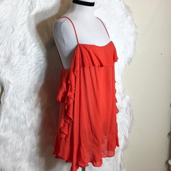 Free People Cascade Coral Top - Picture 5 of 7